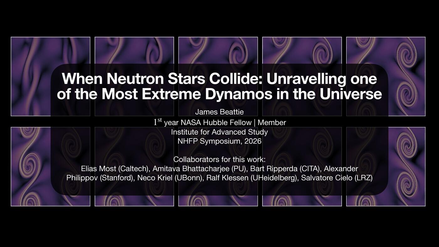 Preview slide for When Neutron Stars Collide: Unravelling one of the Most Extreme Dynamos in the Universe
